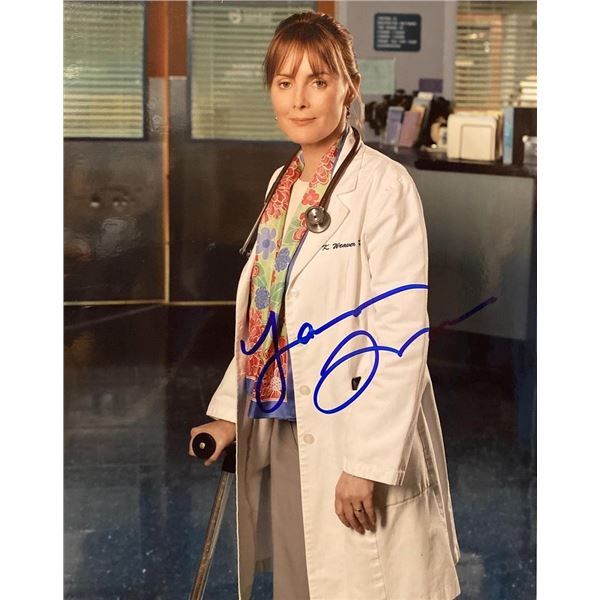 Deep impact Laura Innes signed photo