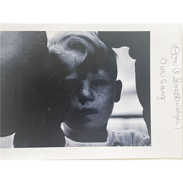 Our Gang signed photo