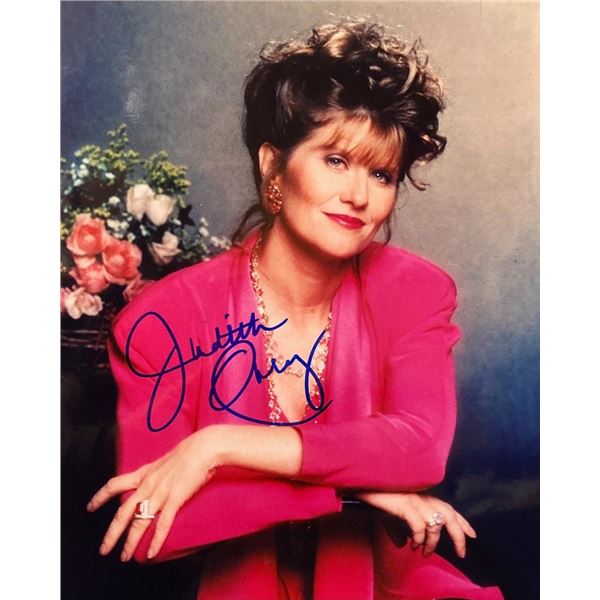The Woman In Red Judith Ivey signed photo