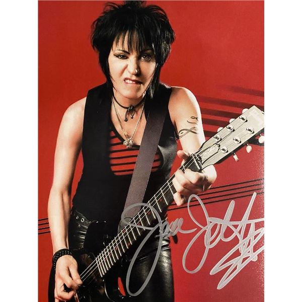 Joan Jett signed photo
