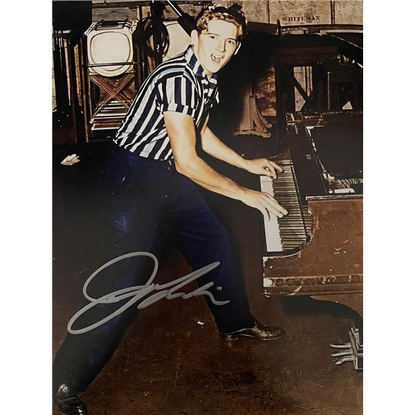 Jerry Lee Lewis signed photo