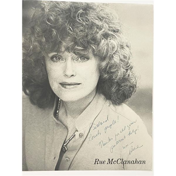 The Golden Girls Rue McClanahan signed photo