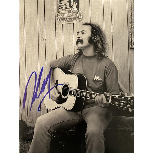 CSNY David Crosby signed photo