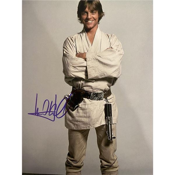 Star Wars Mark Hamill signed photo