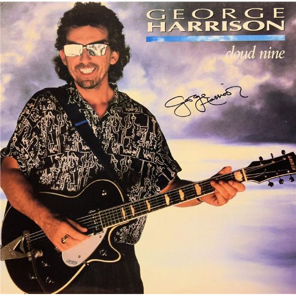 George Harrison signed Cloud Nine album