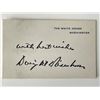 Image 1 : 34th US President Dwight Eisenhower printed signature