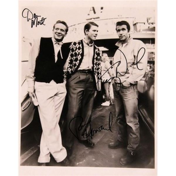 Happy Days signed cast promo photo