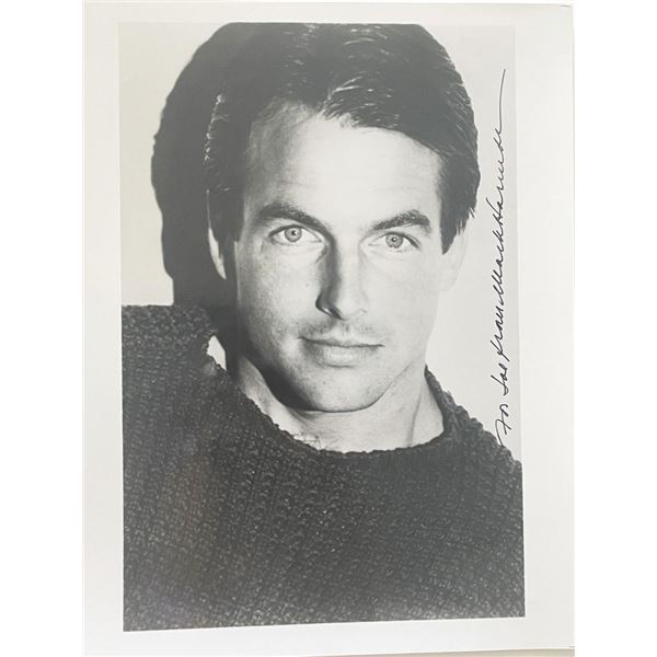 NCIS Mark Harmon signed photo
