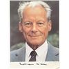 Image 1 : Nobel Prize Dr. Willy Brandt signed photo