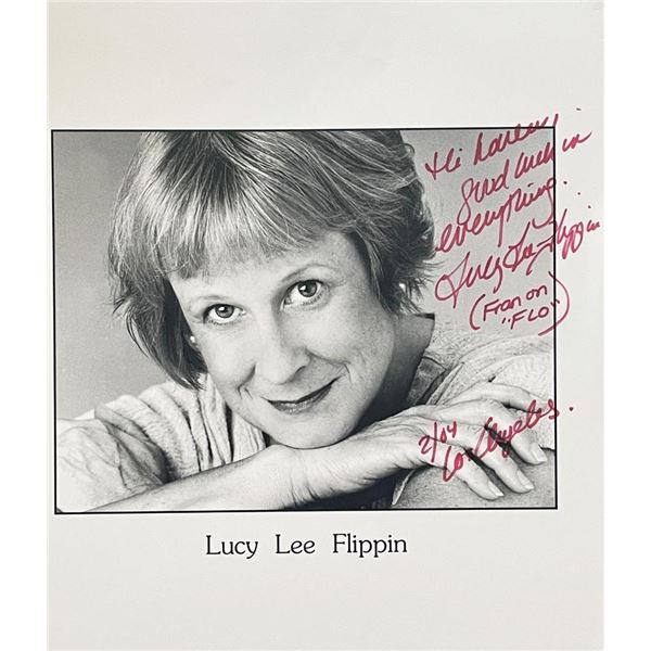 Lucy Lee Flippin signed photo