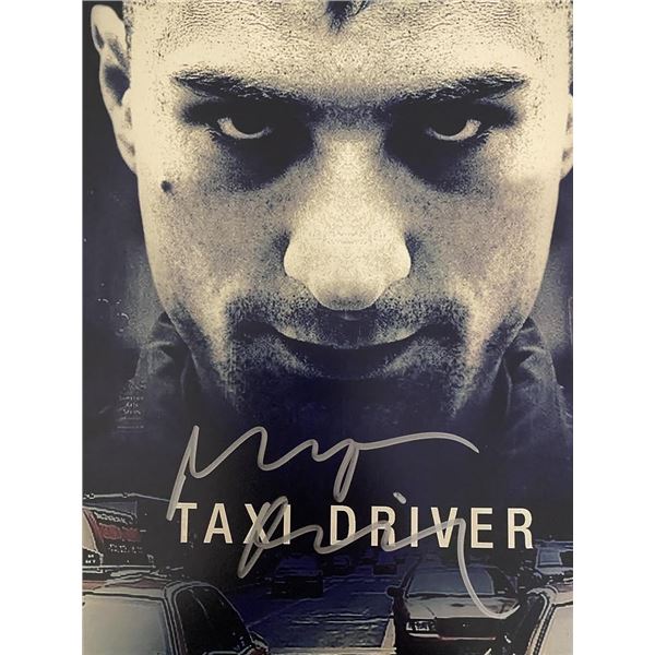Taxi Driver Robert De Niro signed movie photo.GFA Authenticated