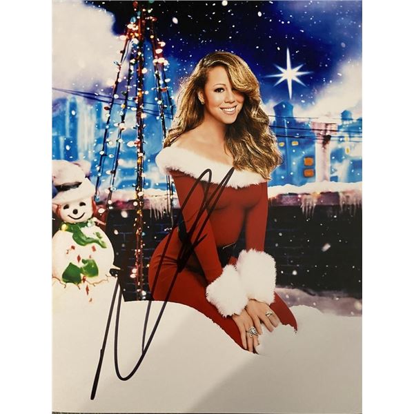 Mariah Carey signed photo