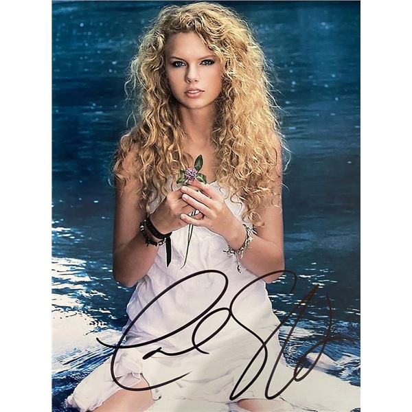 Taylor Swift signed photo