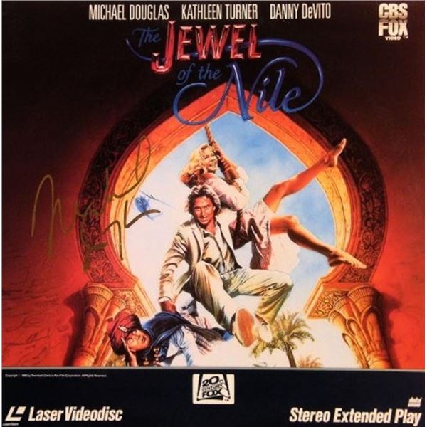 Michael Douglas signed LaserDisc