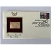 Image 1 : American Scientists Edwin Hubble 22kt gold stamped FDC