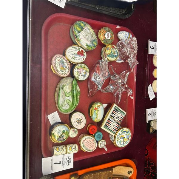 3-Crystal Fish/Pelican/Starfish - 3 X $