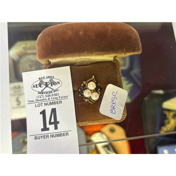 14K Designer Fashion Ring