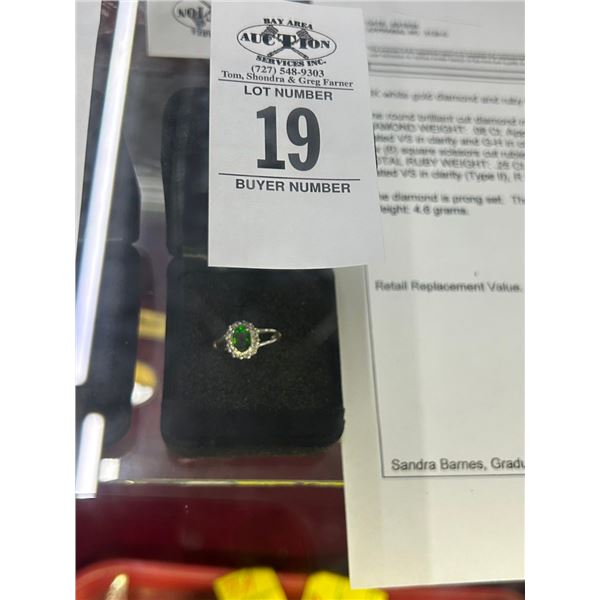 Ladie's Emerald Ring