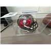 Image 2 : Ronald Jones TB Bucs Autographed Mini Helmet w/Showcase and COA