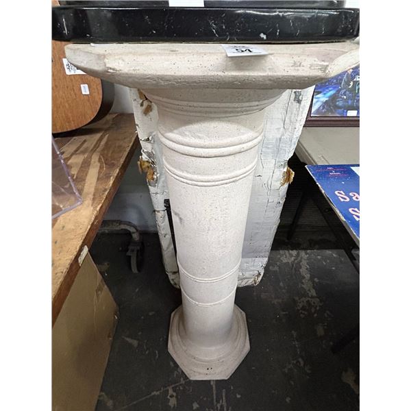 Plaster Column Pedestal