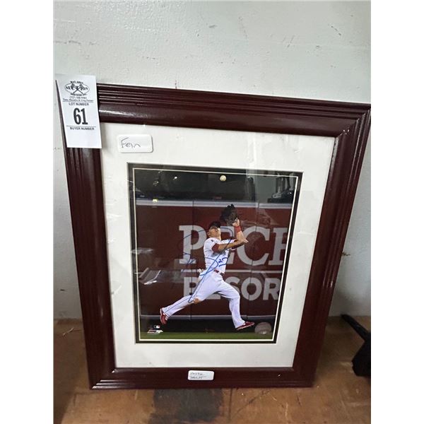 Mike Trout Autographed Framed Photo
