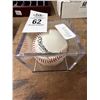 Image 1 : Karmala Harris Autographed Baseball w/Showcase
