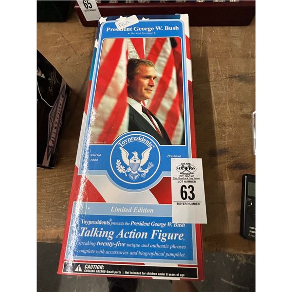 George w/Bush Talking Action Figure in Box