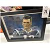 Image 1 : Patriots Tom Brady Autographed Framed Photo