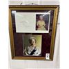 Image 1 : Queen Elizabeth Signed/Framed Keepsake Greeting Card