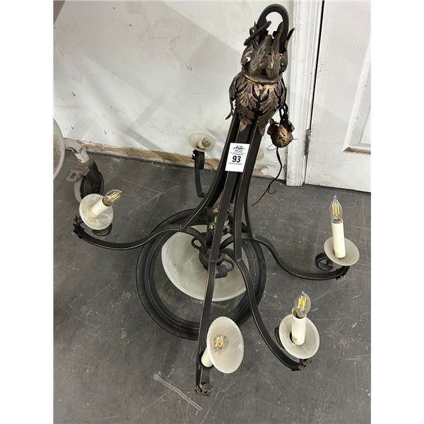 Ornate 8 Light Chandelier