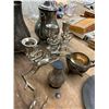 Image 2 : Silverplate Candlesticks, Tea Pots, Candle Accessories, Lego Land, Compass