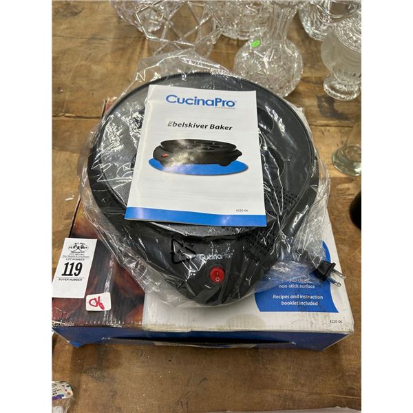 Cucian Pro Danish Pancake Baker