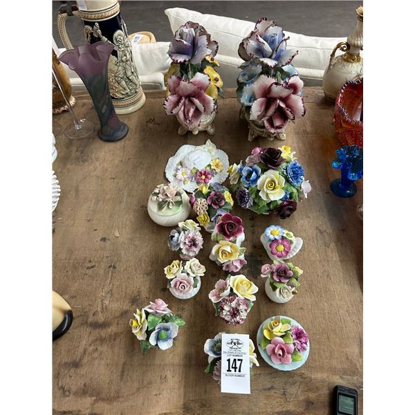 Capodimonte Style Floral Centerpieces, Décor - ALL