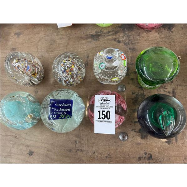 8-Ornate Paperweights - 8 X $