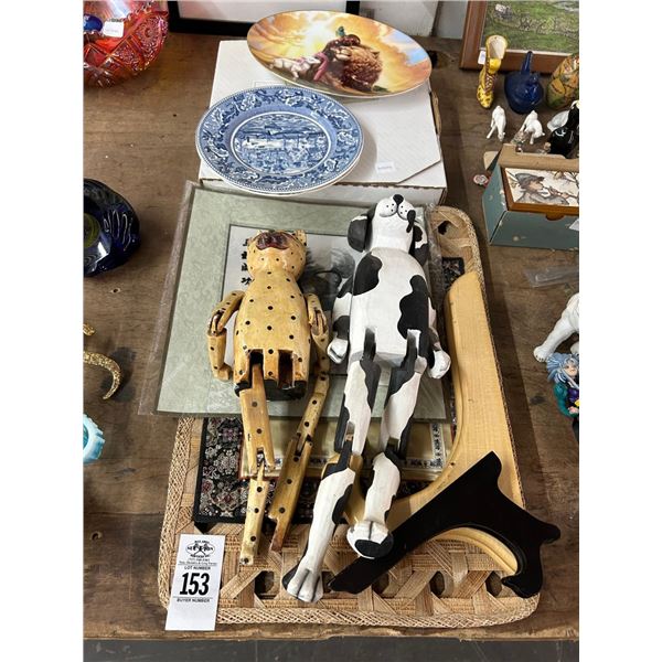 Cat/Dog Wooden Shelf Sitters, Placemats, Dishes, Horse Wall Art