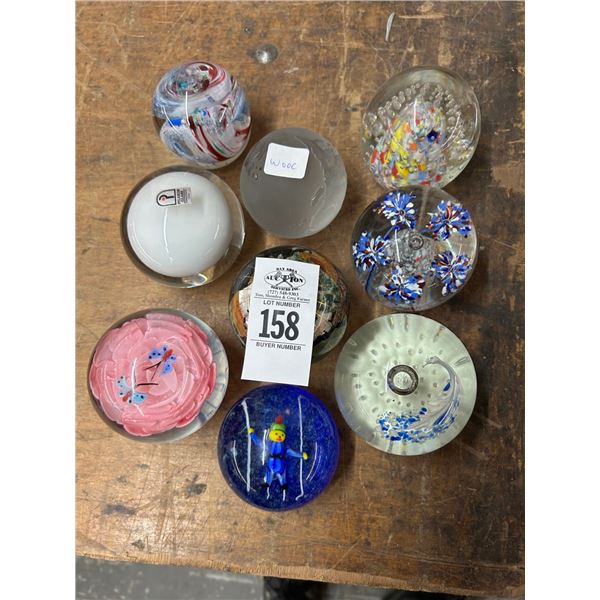 9-Ornate Paperweight - 9 X $