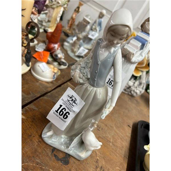 Lladro Neao Girl w/Goose