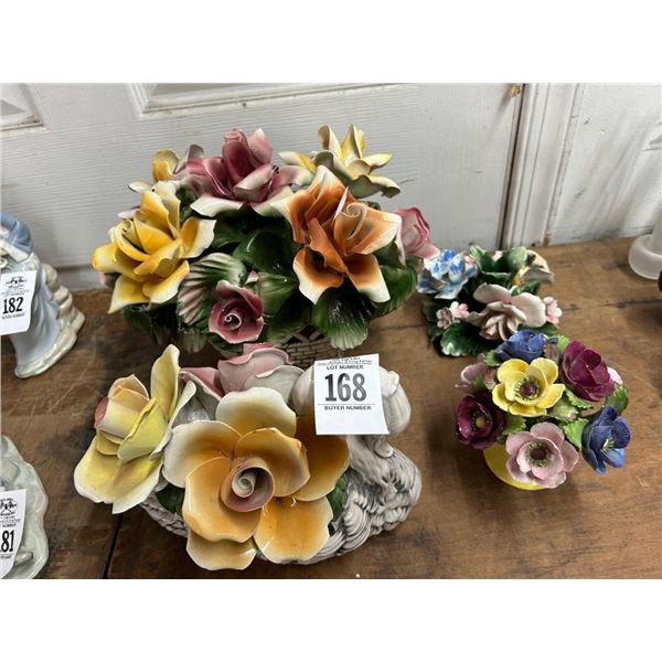 Capidomonte Floral Centerpieces, Candlesticks, Décor