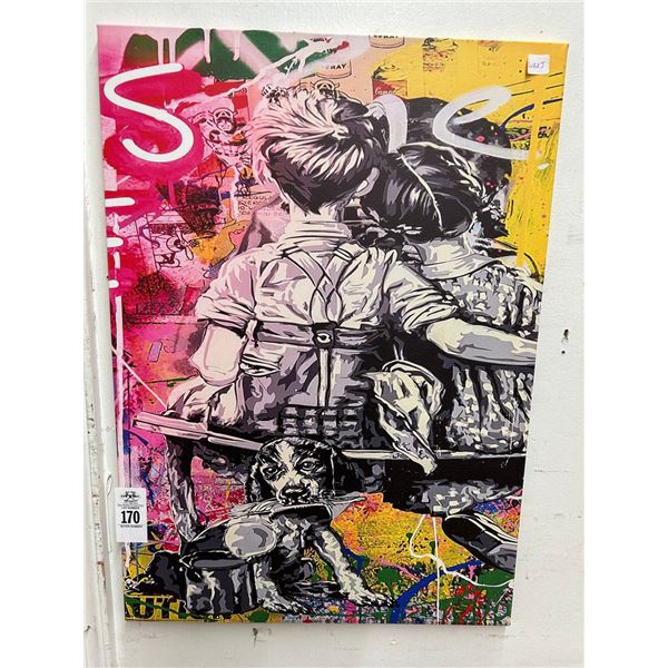 Unframed Oil On Canvas - 18"  X  24"