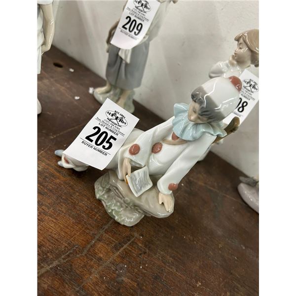 Lladro Naeo Clown Figurine