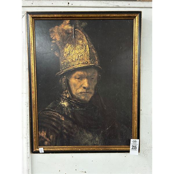 Framed Oil On Board Neapolitan - 18"  X  24"