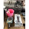 Image 1 : High Output Hand Pump, Palm Wine Bottle Rack, Water Tight Box, Fishing Reel,