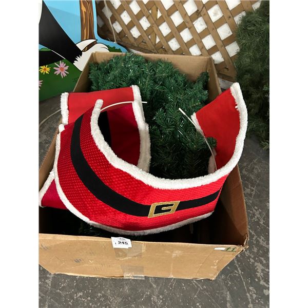 Artificial Tree, Santa Trim Décor