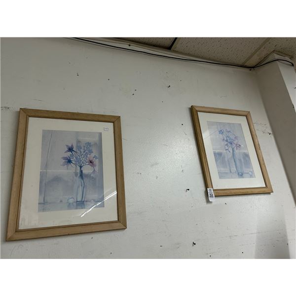 Floral Wall Art - Pair