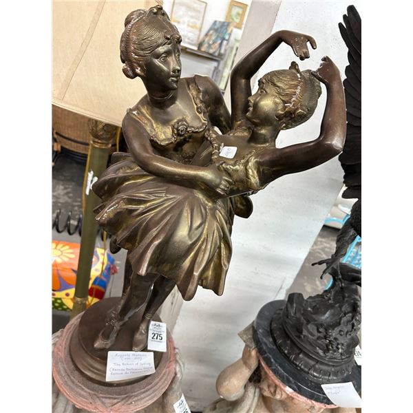 Dancing Girls Statuary  24"  Bronze Ballerina Group The Return of Spring by Moreau
