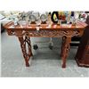 Image 1 : Cherry Dragon Carved Altar Table