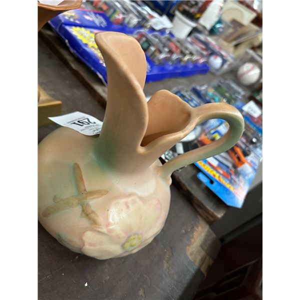 California Glazed Floral Pitcher