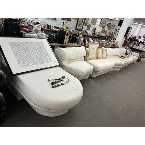 Bone Cloth 6 Section Sofa by Directional