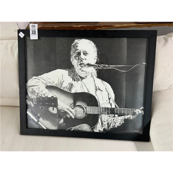 Framed Ronnie Elliott Photo - 20"  X  24"