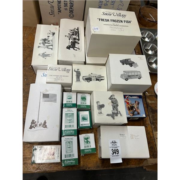 20-Dept. 56 Snow Village Accessory - 20 X $